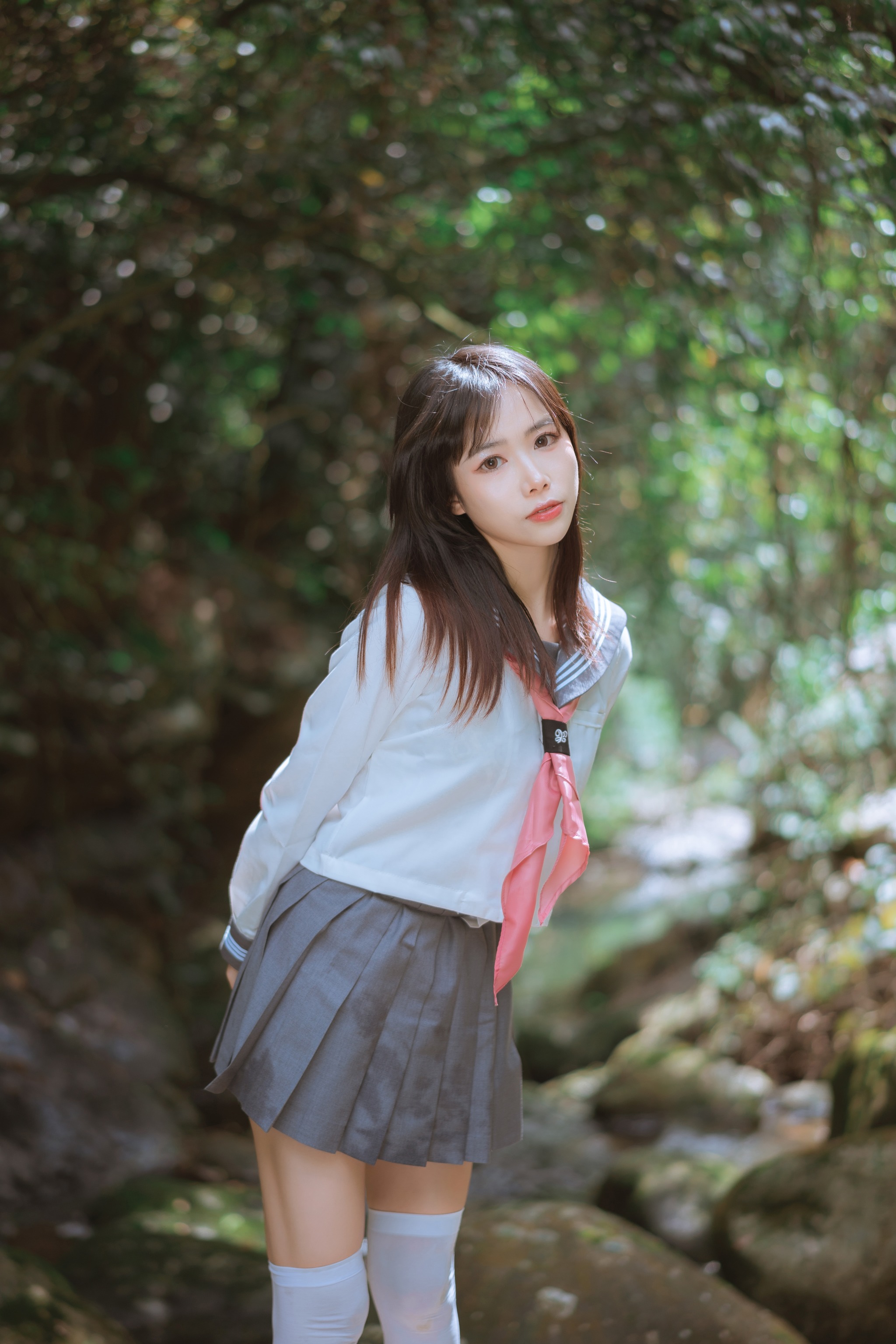 萌芽儿o0 - NO.021 请叫我若生 小溪JK百合 [93P]-XikXak